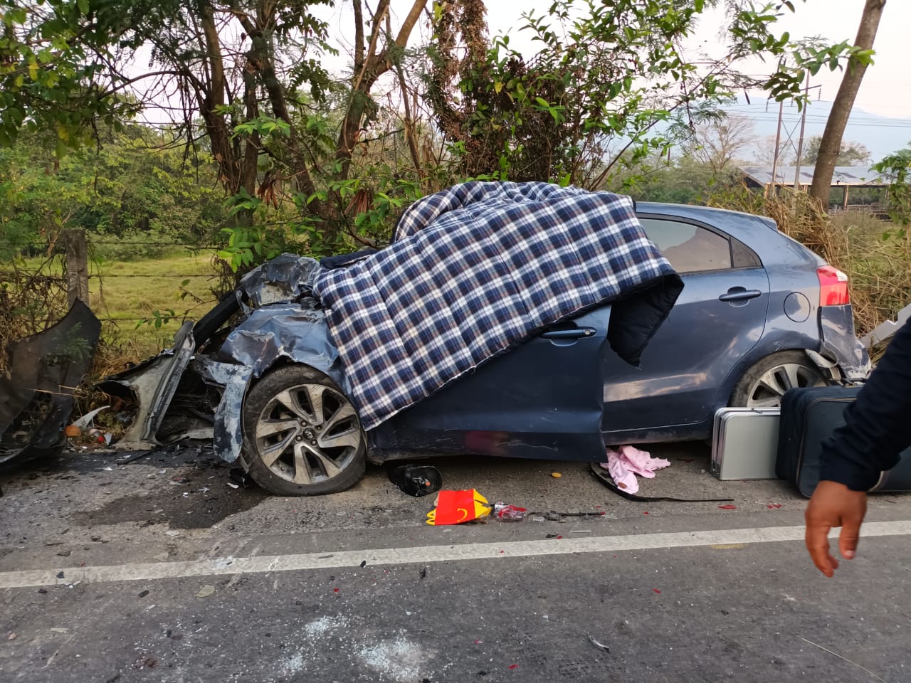 Dos muertos por accidente de tránsito en Izabal