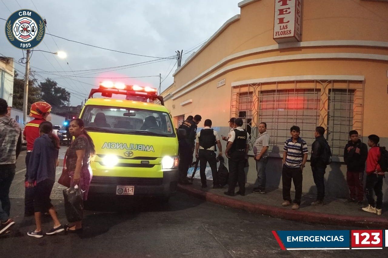 Ataque armado frente a centro de diagnóstico en zona 1