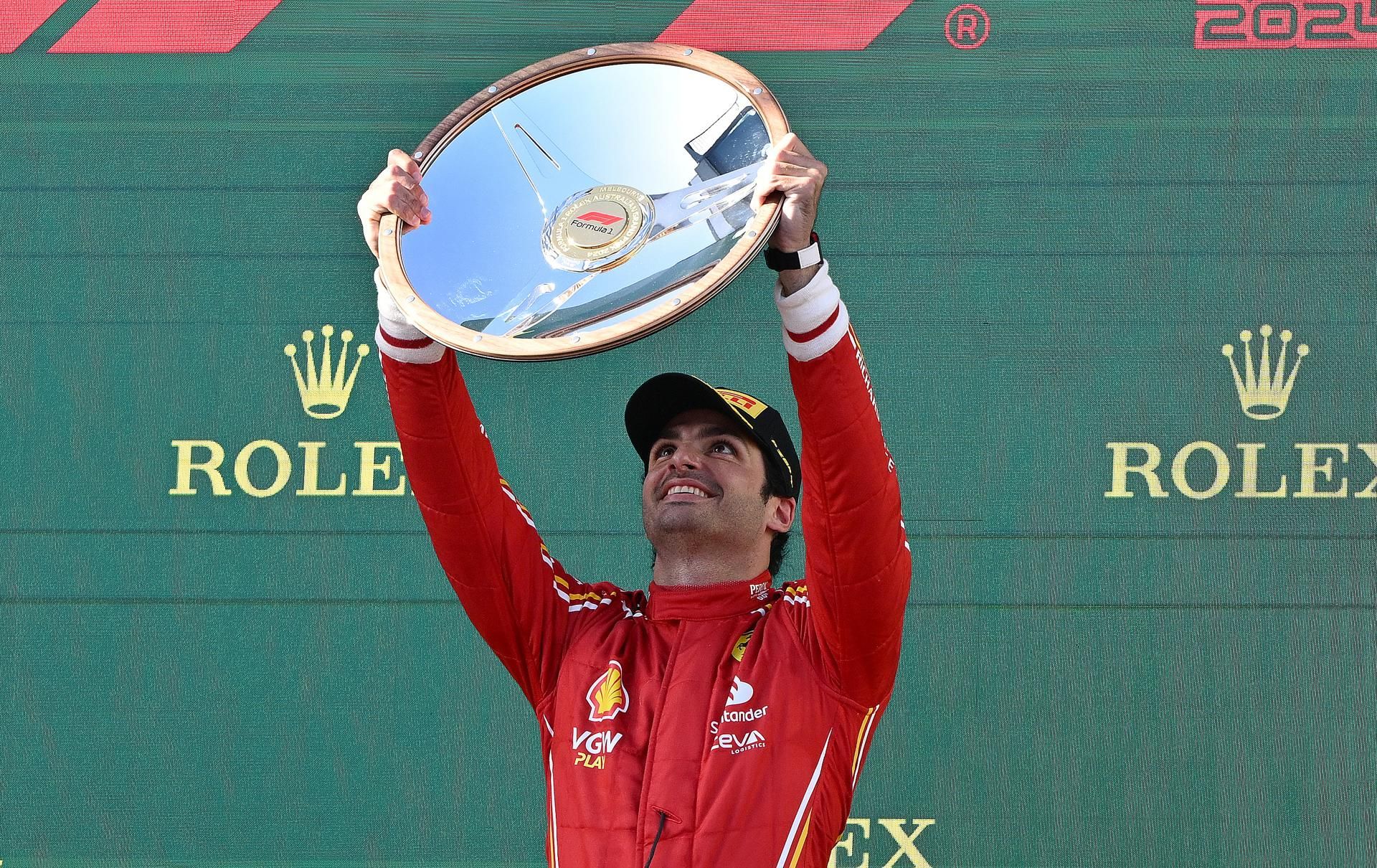 Carlos Sainz conquista el Gran Premio de Australia