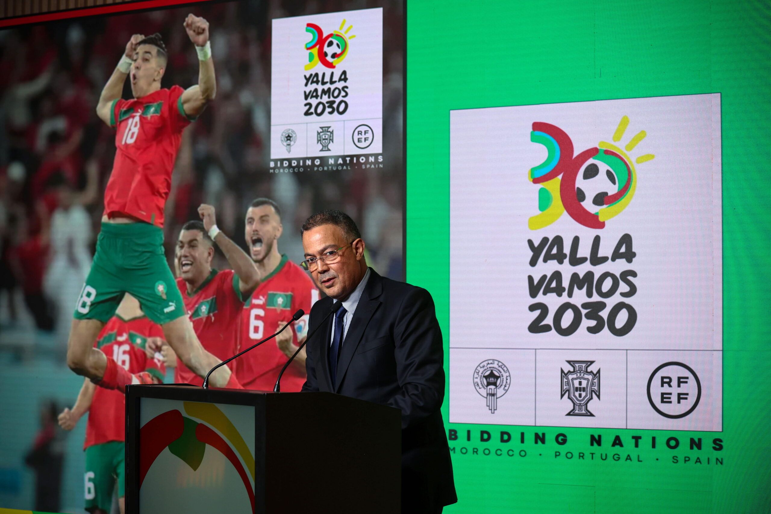 Cristiano Ronaldo y Andrés Iniesta embajadores para Mundial 2030