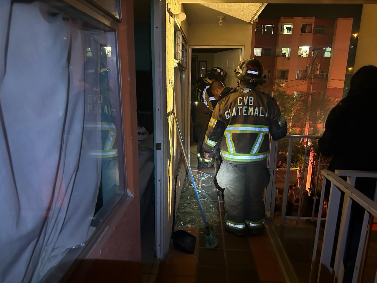 Se registra explosión en complejo de apartamentos en zona 18