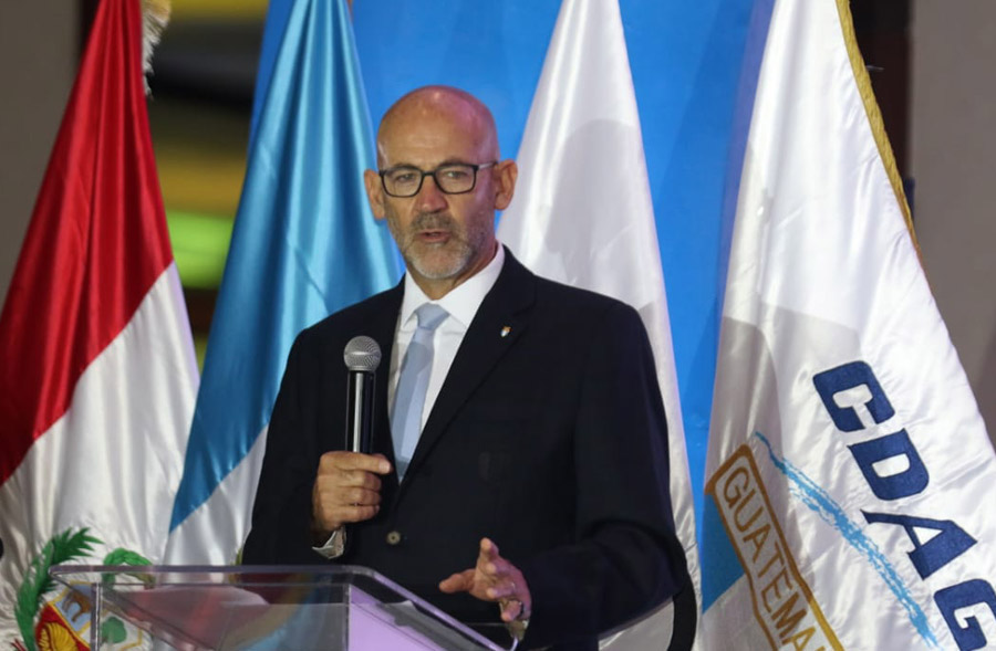 Gerardo Aguirre, presidente del COG