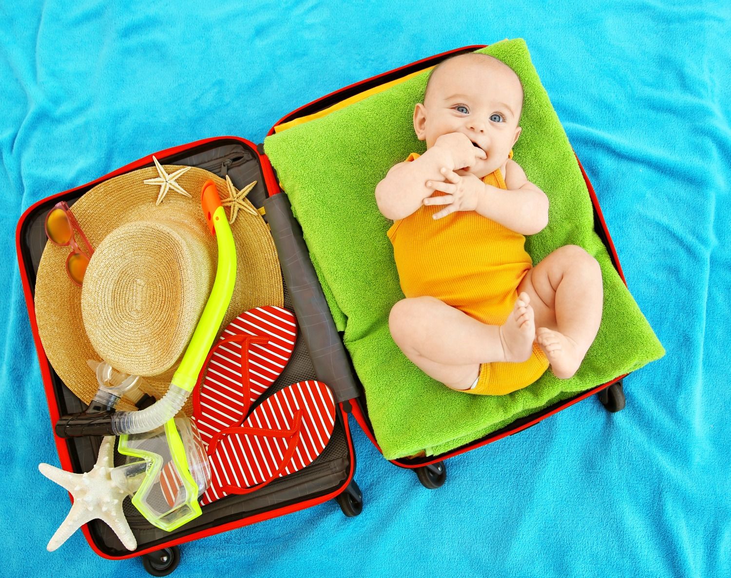 La guía básica para viajar por primera vez con niños o bebés