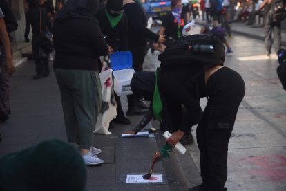 marcha por el Día de la Mujer en Guatemala, 8 de marzo de 2024