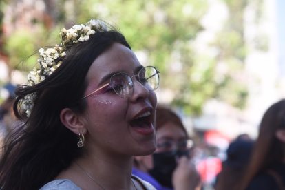 marcha por el Día de la Mujer en Guatemala, 8 de marzo de 2024