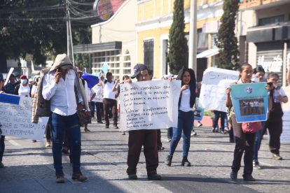 manifestación de sindicato de Enfermería