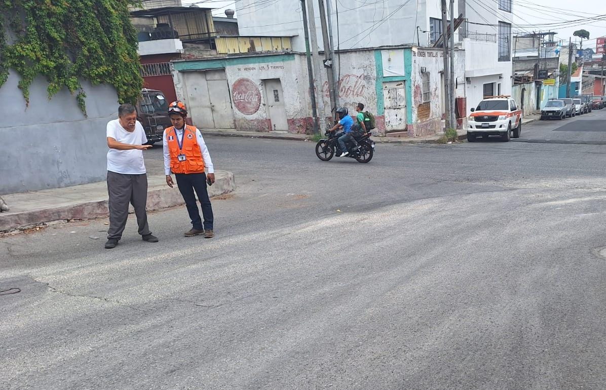 Conred evalúa área de zona 13 por posible hundimiento