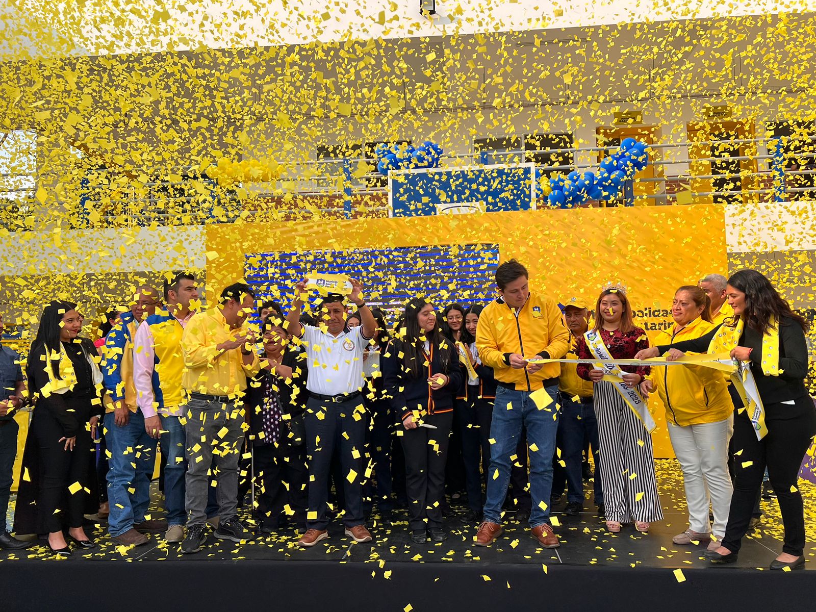 Inauguran instalaciones educativas en Piedra Parada Cristo Rey