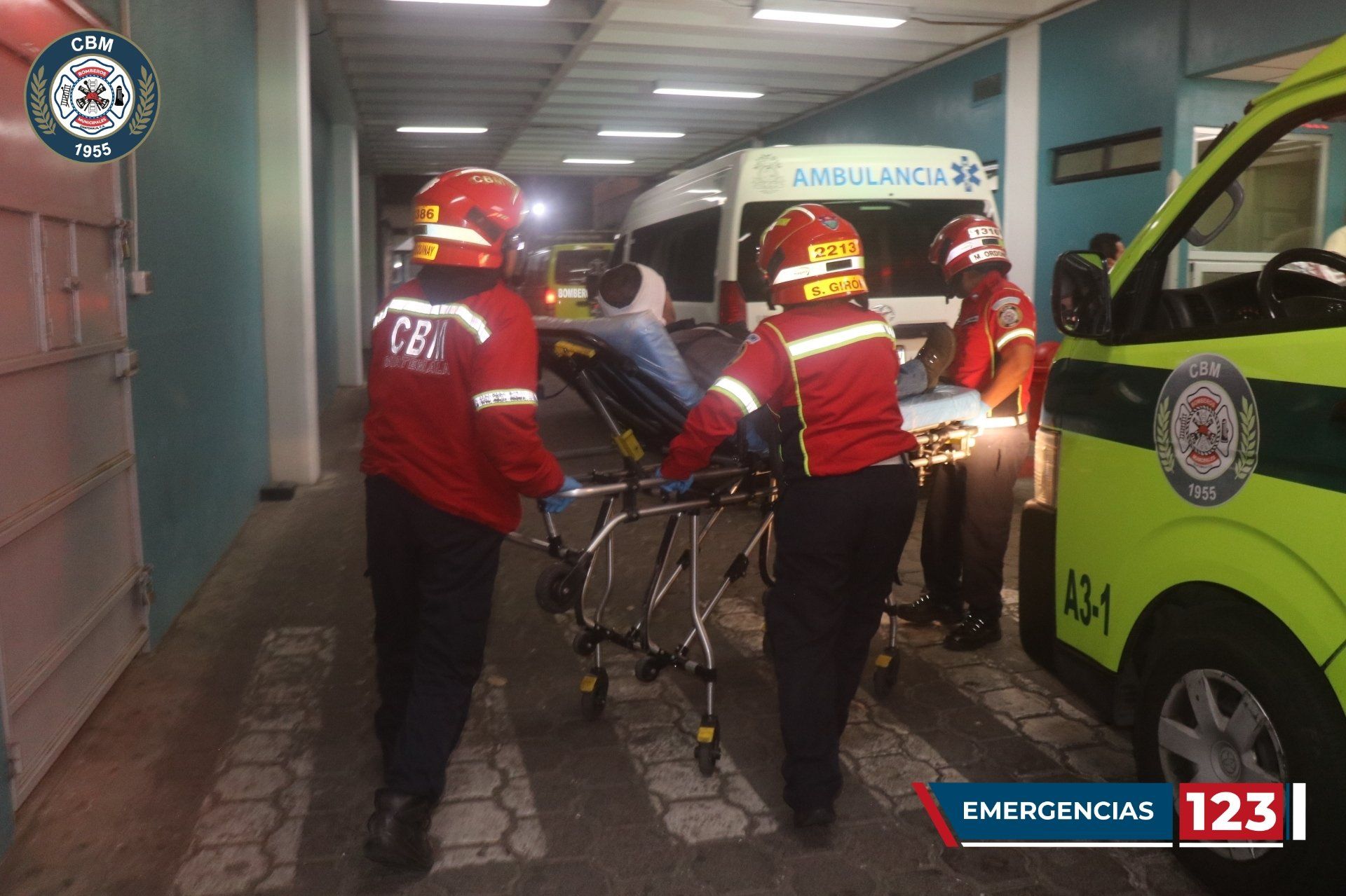 Hombre resulta herido por bala perdida en la zona 5