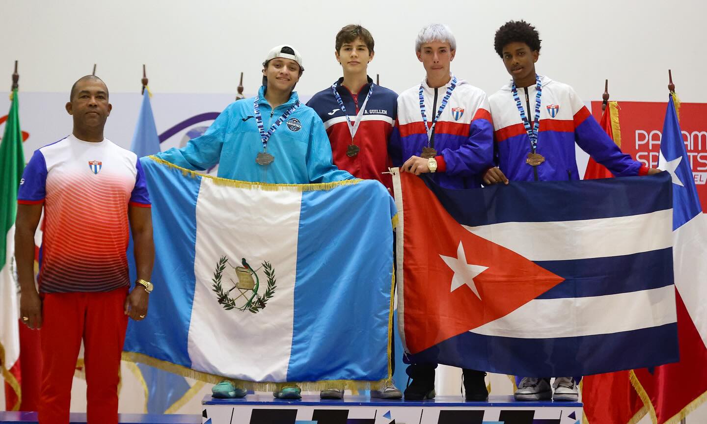 Así le fue a Guatemala en el Panamericano de Raquetbol