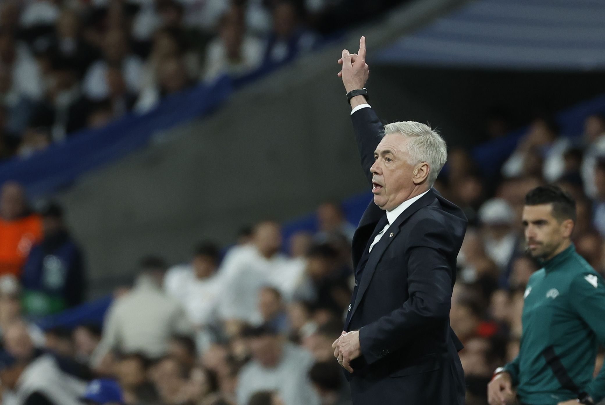 Carlo Ancelotti lamentó la falta de energía de sus jugadores