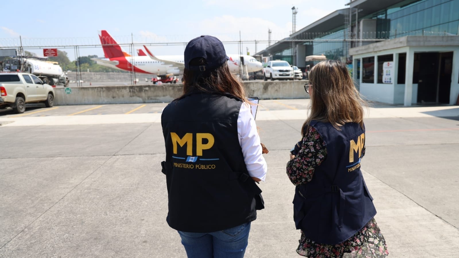 MP realiza diligencia de inspección en aeropuerto La Aurora