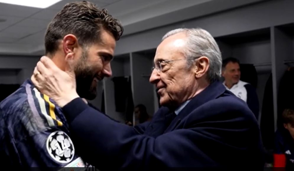 Florentino Pérez felicitó a sus jugadores tras la gesta del Etihad