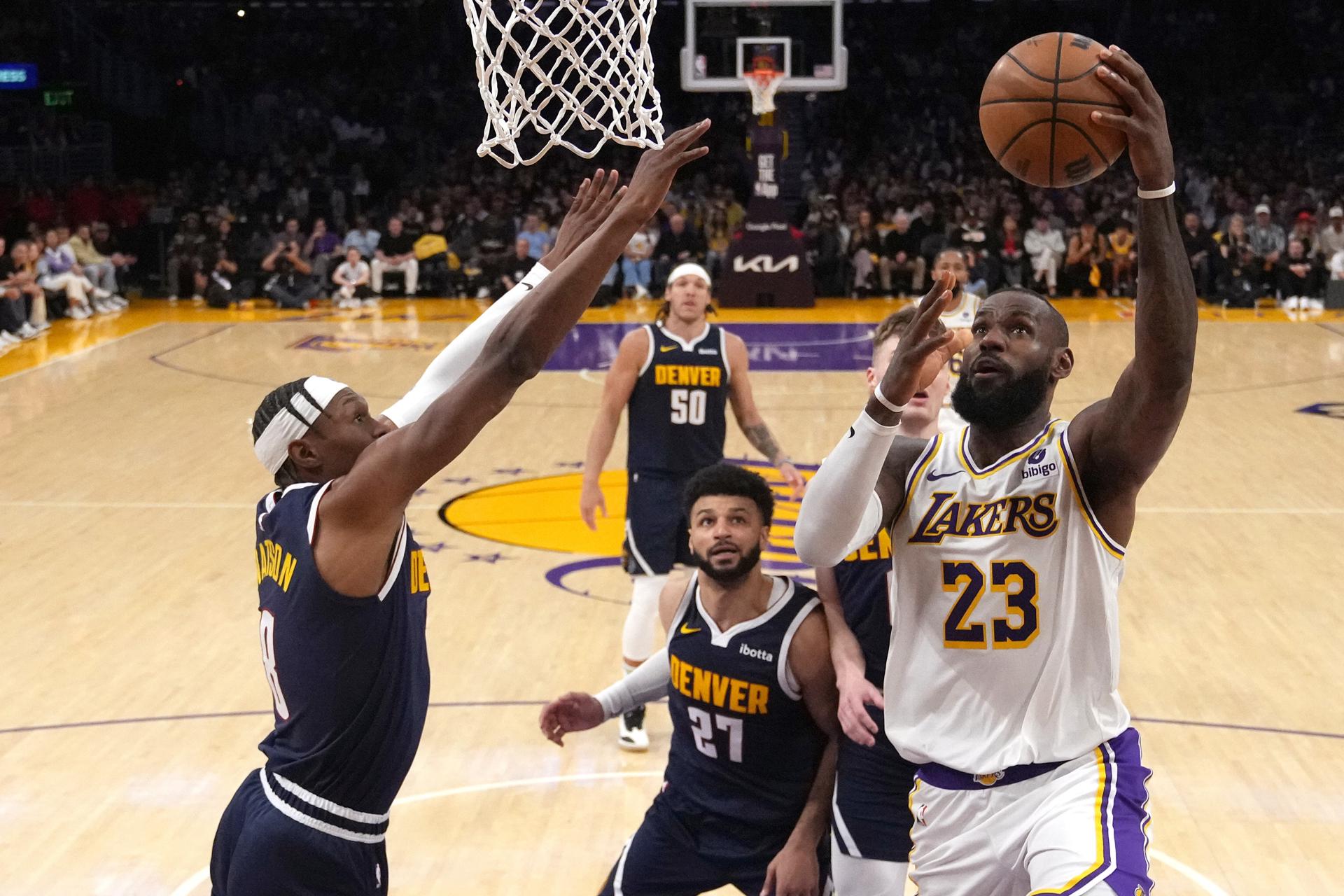 Los Lakers se despiden de los playoffs tras caer ante Denver