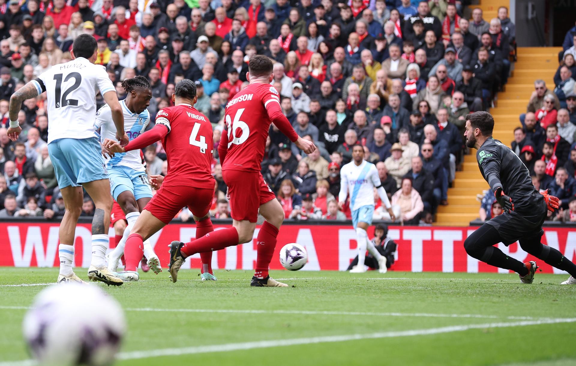 ¿Se despiden de la Premier? El Liverpool cae ante el Crystal Palace