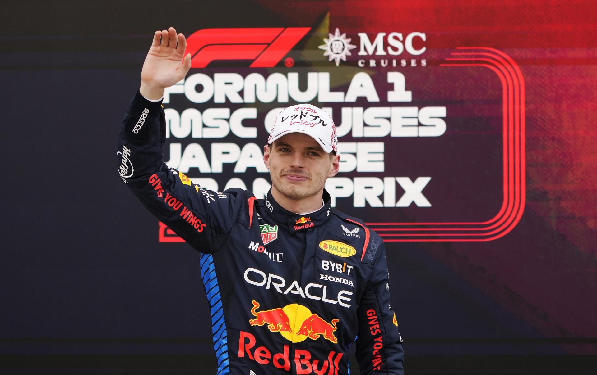 Verstappen con otra gran actuación para ganar el GP de Japón