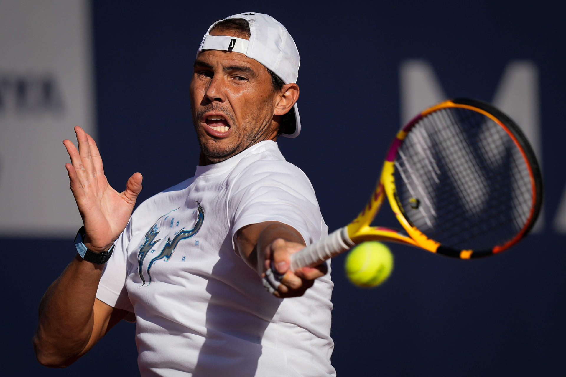 Rafael Nadal se muestra feliz por su regreso a las canchas