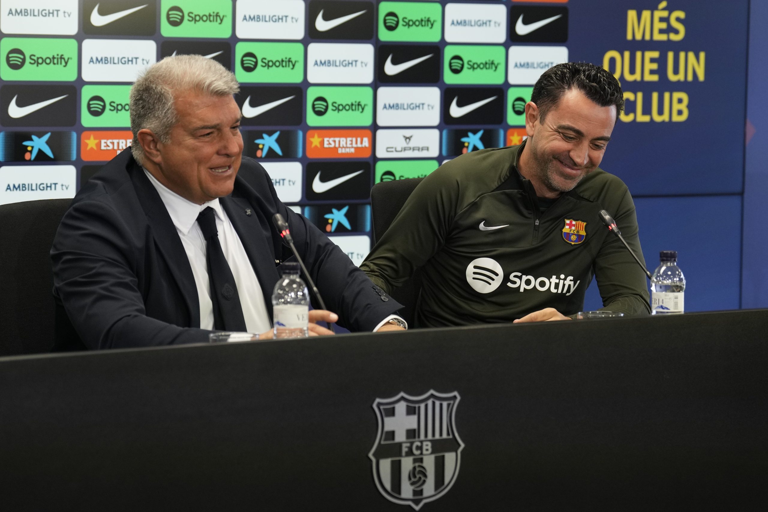 Xavi Hernández: «El proyecto no está acabado»