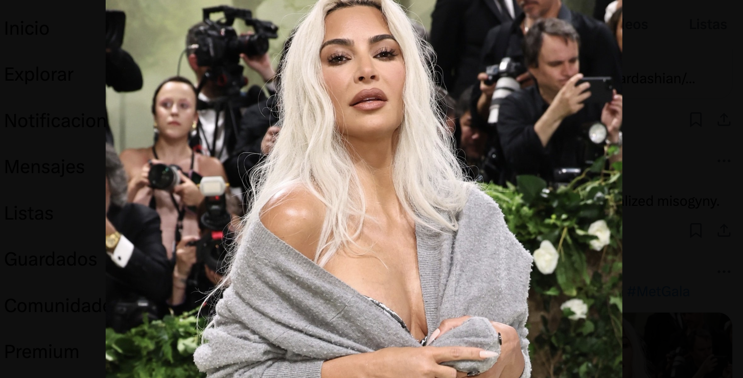 ¡No puede ni respirar! Kim Kardashian y su diminuta cintura genera intriga en la Met Gala