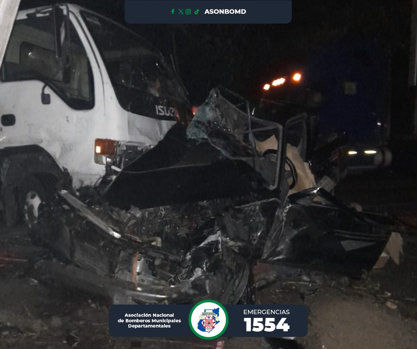 Accidente en ruta al Pacífico deja dos fallecidos