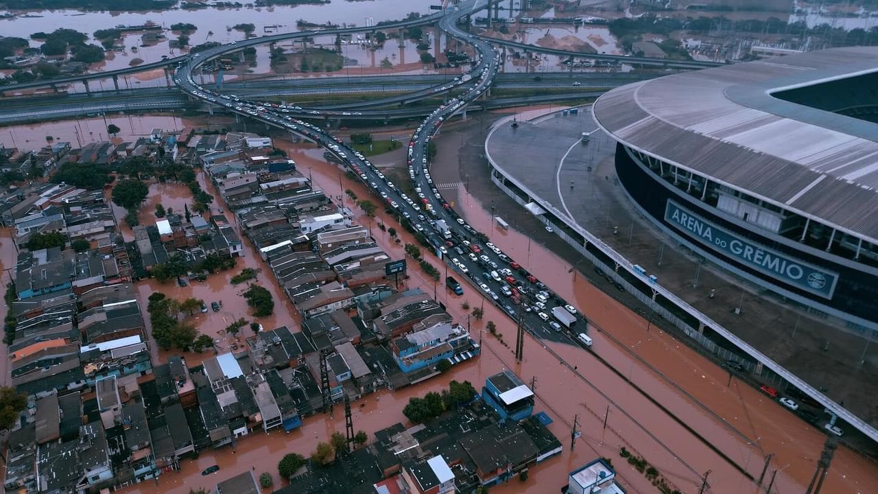 Conmebol reprograma varios partidos por inundaciones en Brasil