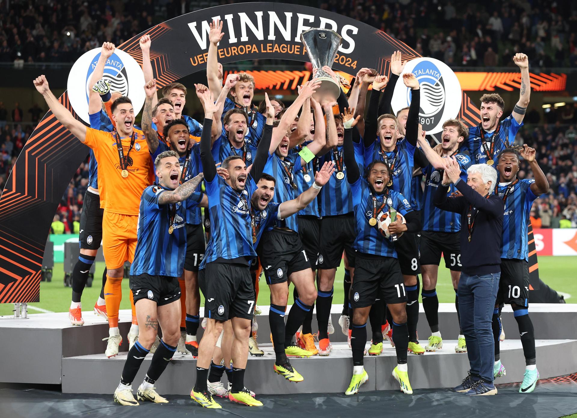 Atalanta destroza el récord del Leverkusen y es campeón de la Europa League