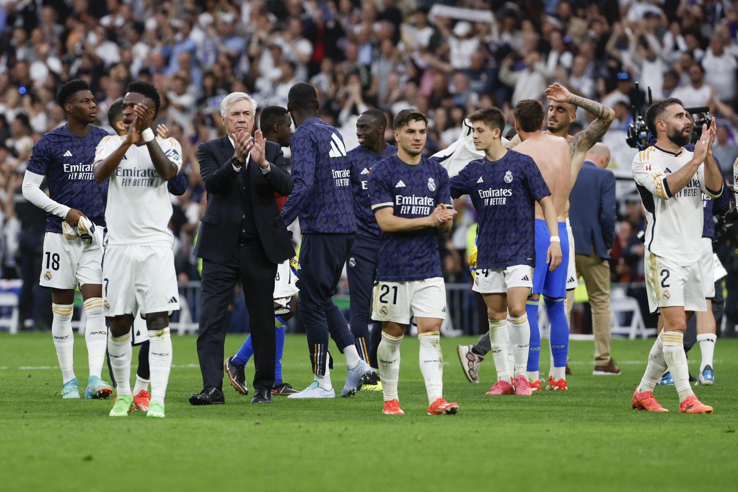 Carlo Ancelotti: «La celebración será el próximo domingo»