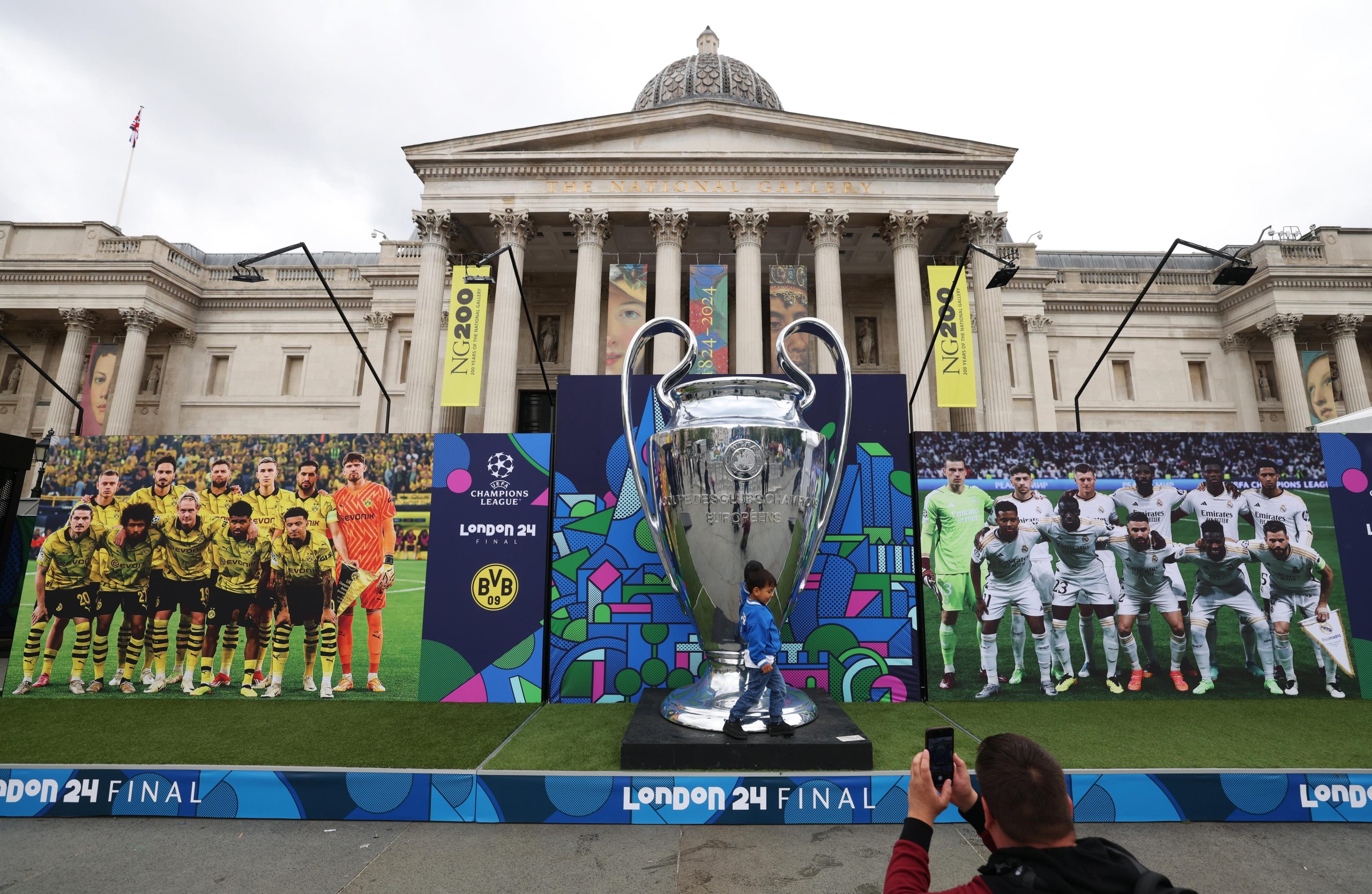 Londres inaugura actividades por final de Champions League