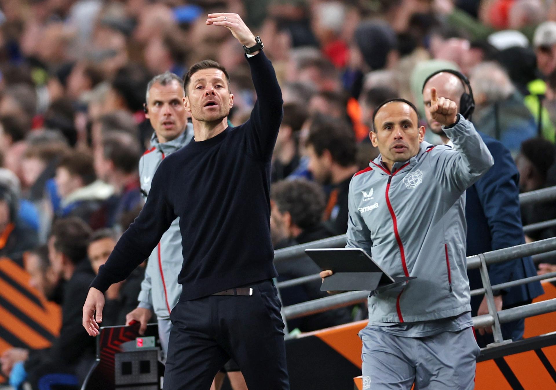 Xabi Alonso da la cara tras perder la final de la Europa League