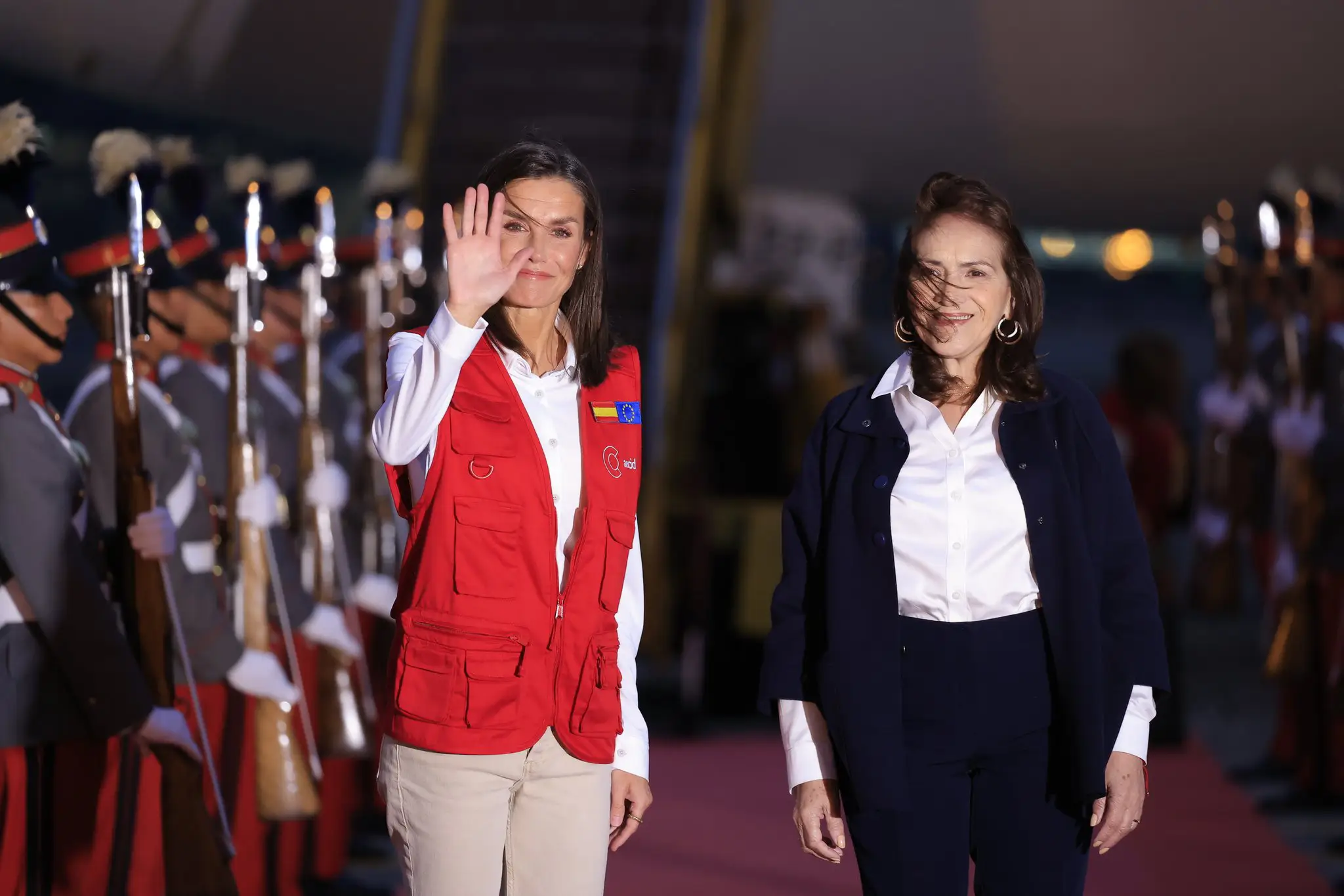 La reina Letizia llega a Guatemala en viaje de cooperación