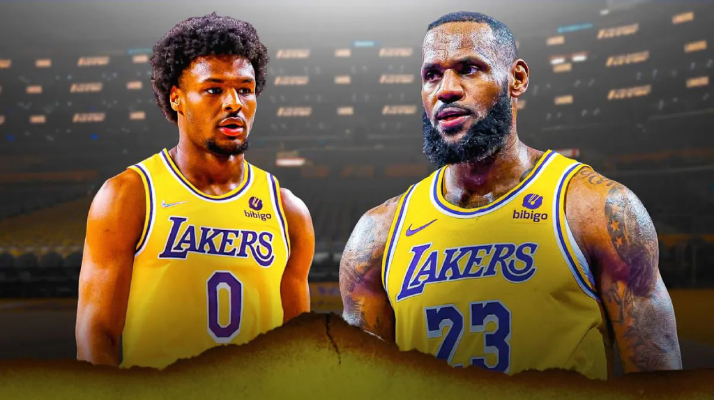 LeBron James jugará con su hijo en Los Ángeles Lakers