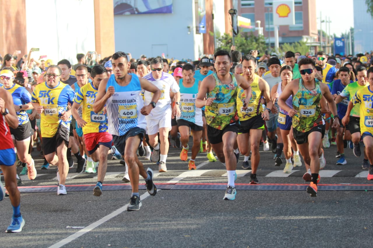 Se llevó a cabo la 5K y 10K en Santa Catarina Pinula