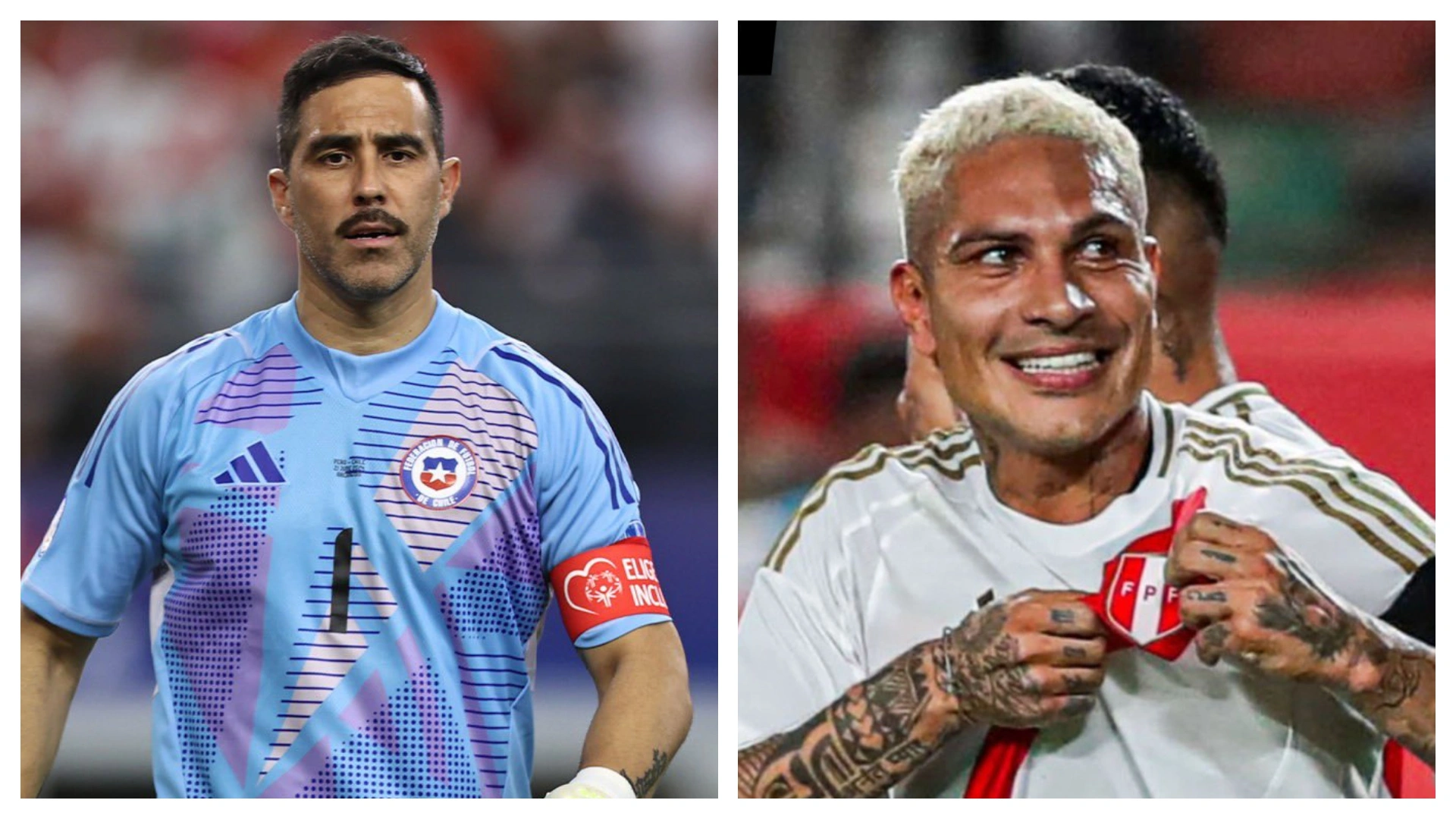 Claudio Bravo y Paolo Guerrero, la historia de los más longevos