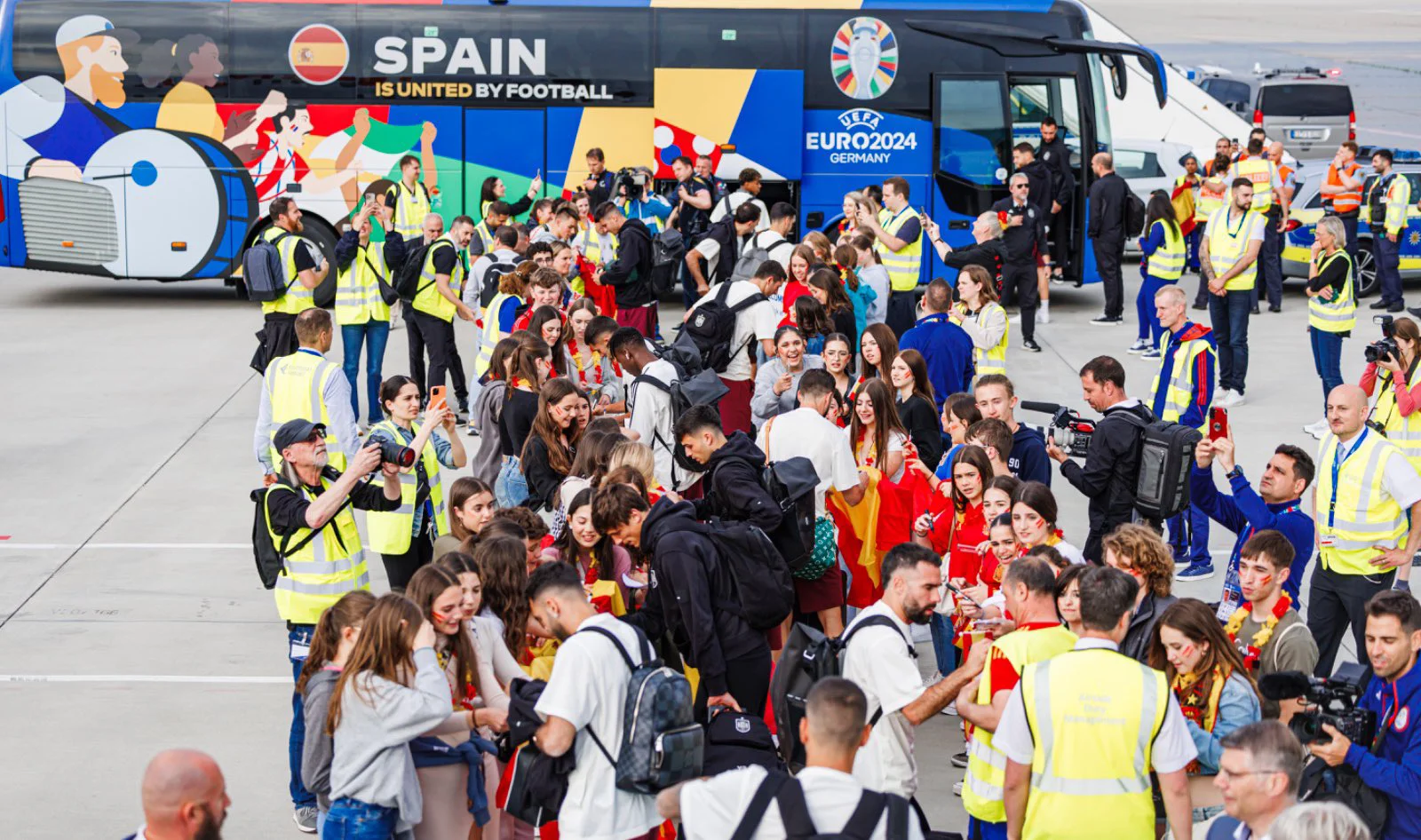 España ya está en Alemania para buscar su cuarta Eurocopa