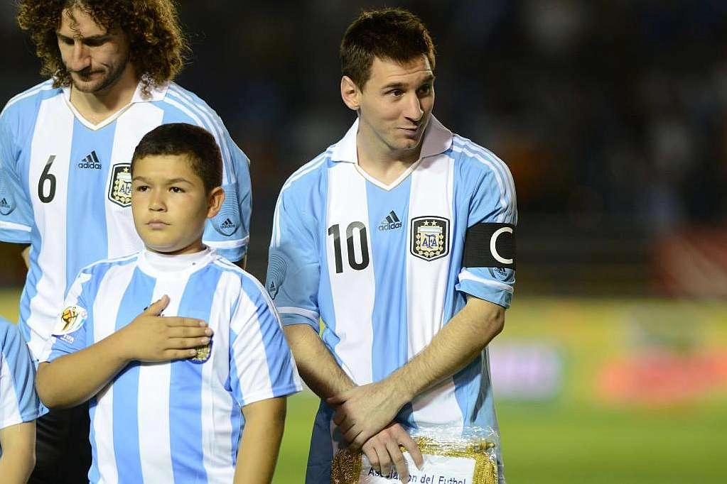 Once años después, Lionel Messi se encuentra con Guatemala