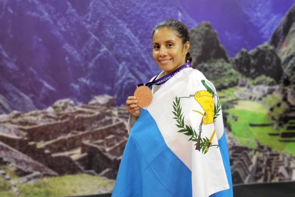 La judoca guatemalteca Jacqueline Solís estará en los Juegos Olímpicos de París 2024