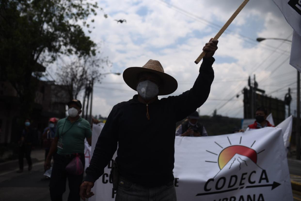 Codeca suspende manifestación debido a las condiciones climáticas