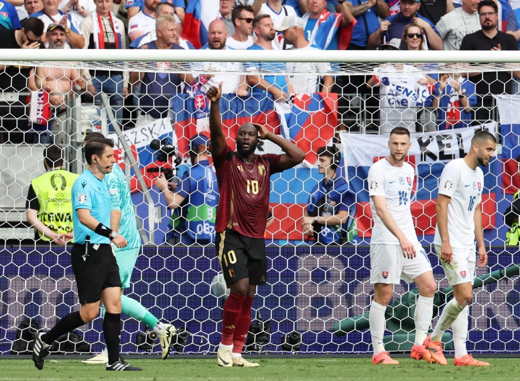 ¡Sorpresiva derrota! Bélgica cae ante Eslovaquia en la Eurocopa