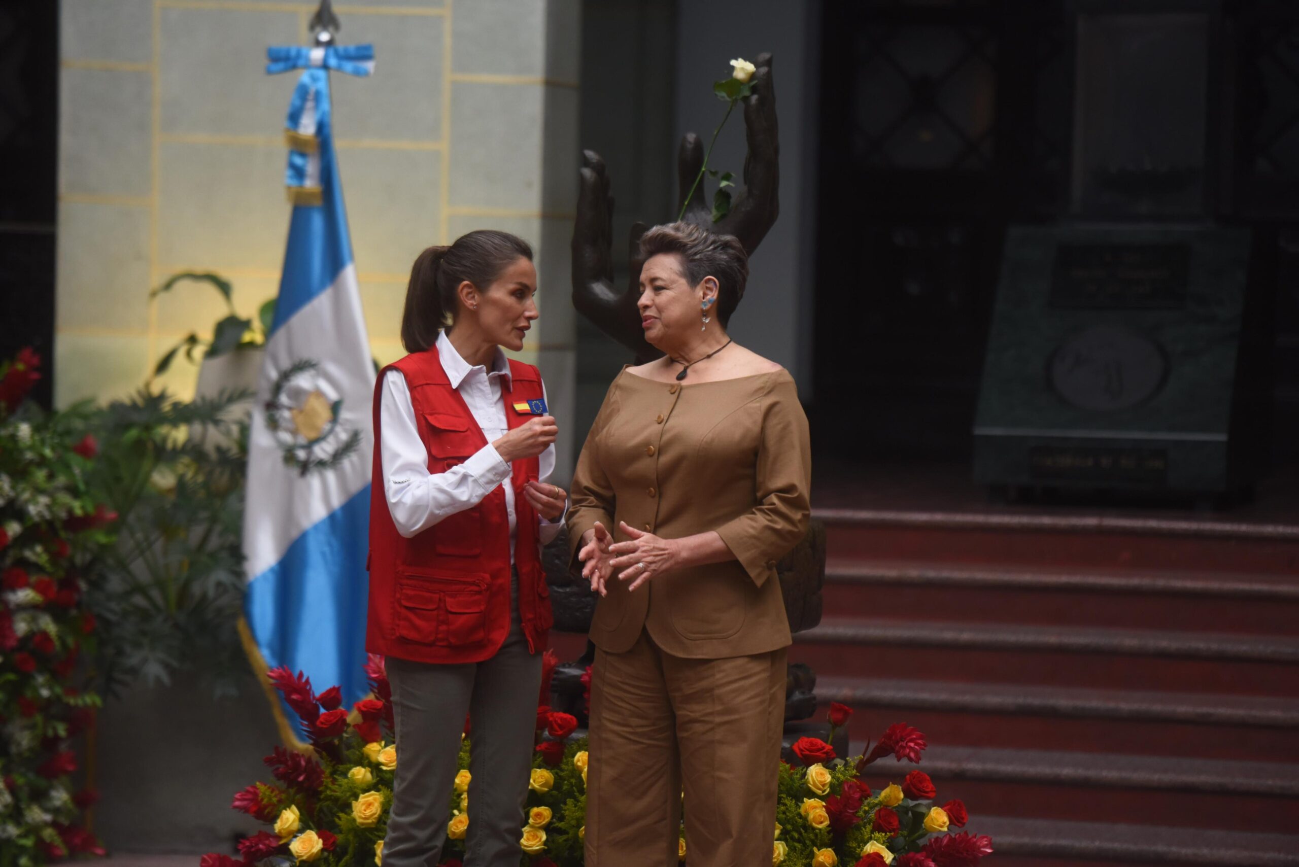 Cierres vehiculares por visita de la reina Letizia a Guatemala