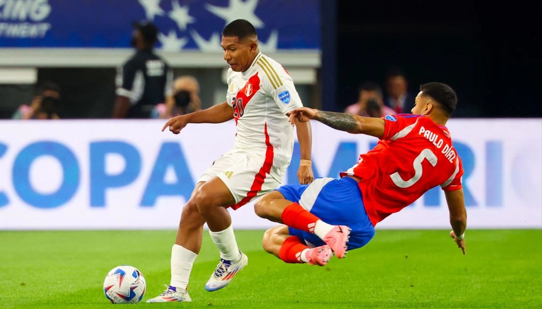 Ríspido empate entre Perú y Chile en Copa América