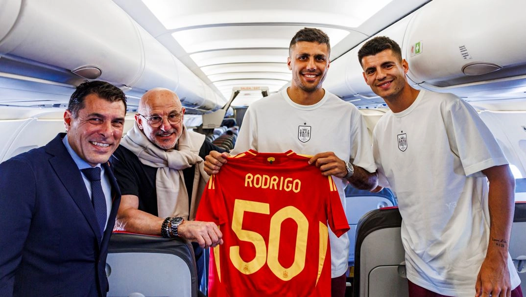 Rodri, 50 partidos con España: «Me quedo con mi debut»