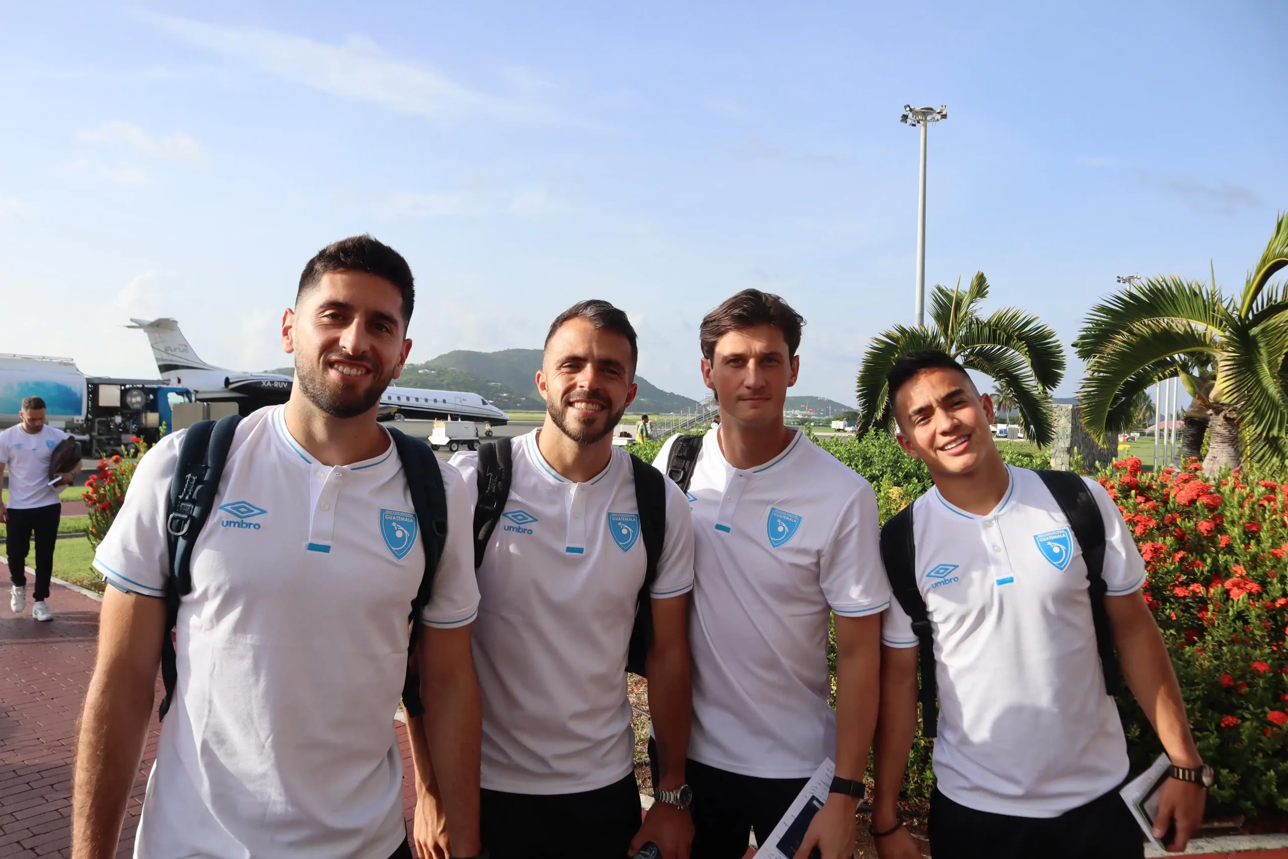 Selección de Guatemala ya está en Islas Vírgenes Británicas