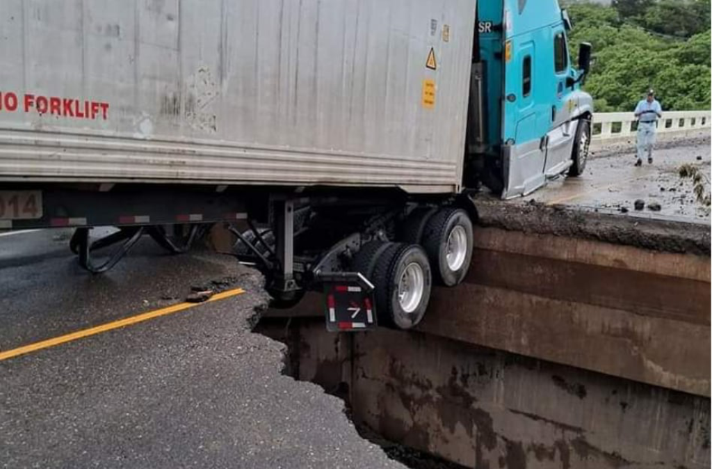 Se registra socavamiento en puente de Jutiapa