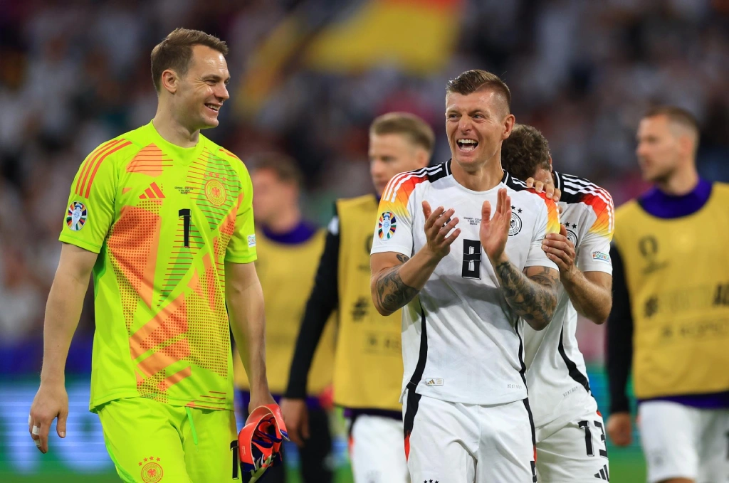 Toni Kroos solamente falló un pase en el Alemania vs. Escocia