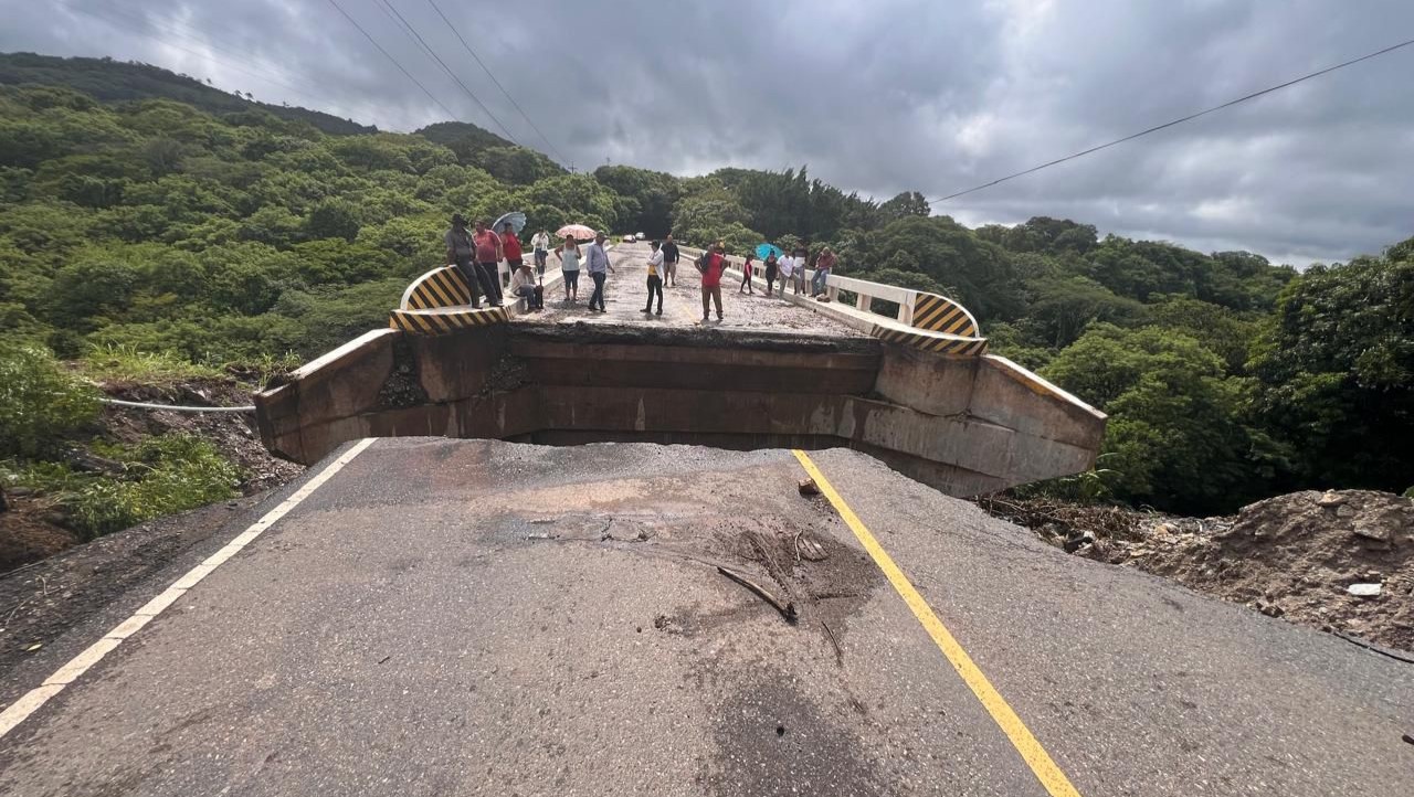 Conred reporta 27 puentes con daños a causa de las lluvias