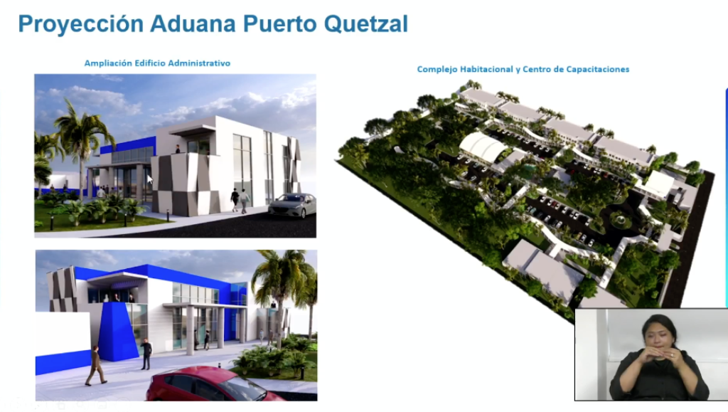 Anuncian construcción del complejo habitacional “Aduana Puerto Quetzal”