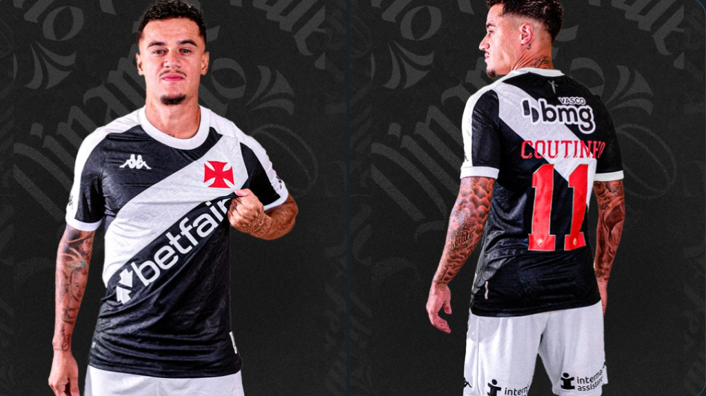 Philippe Coutinho regresa al Vasco da Gama