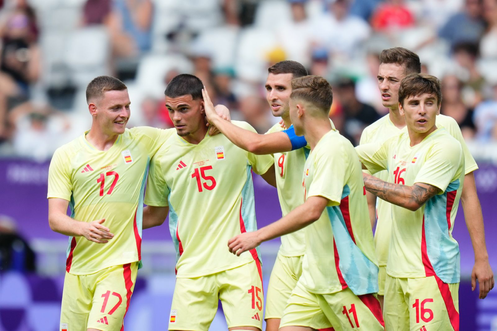 La Selección de Futbol de España clasifica a los cuartos de final de los Juegos Olímpicos