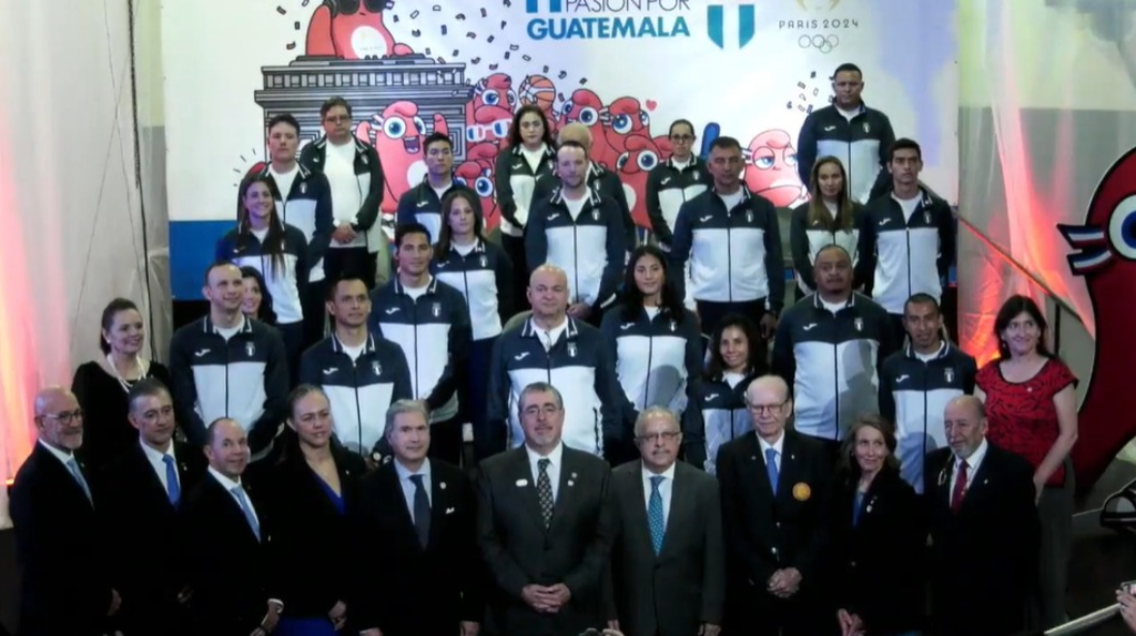 Atletas guatemaltecos fueron juramentados para los Juegos Olímpicos de París 2024