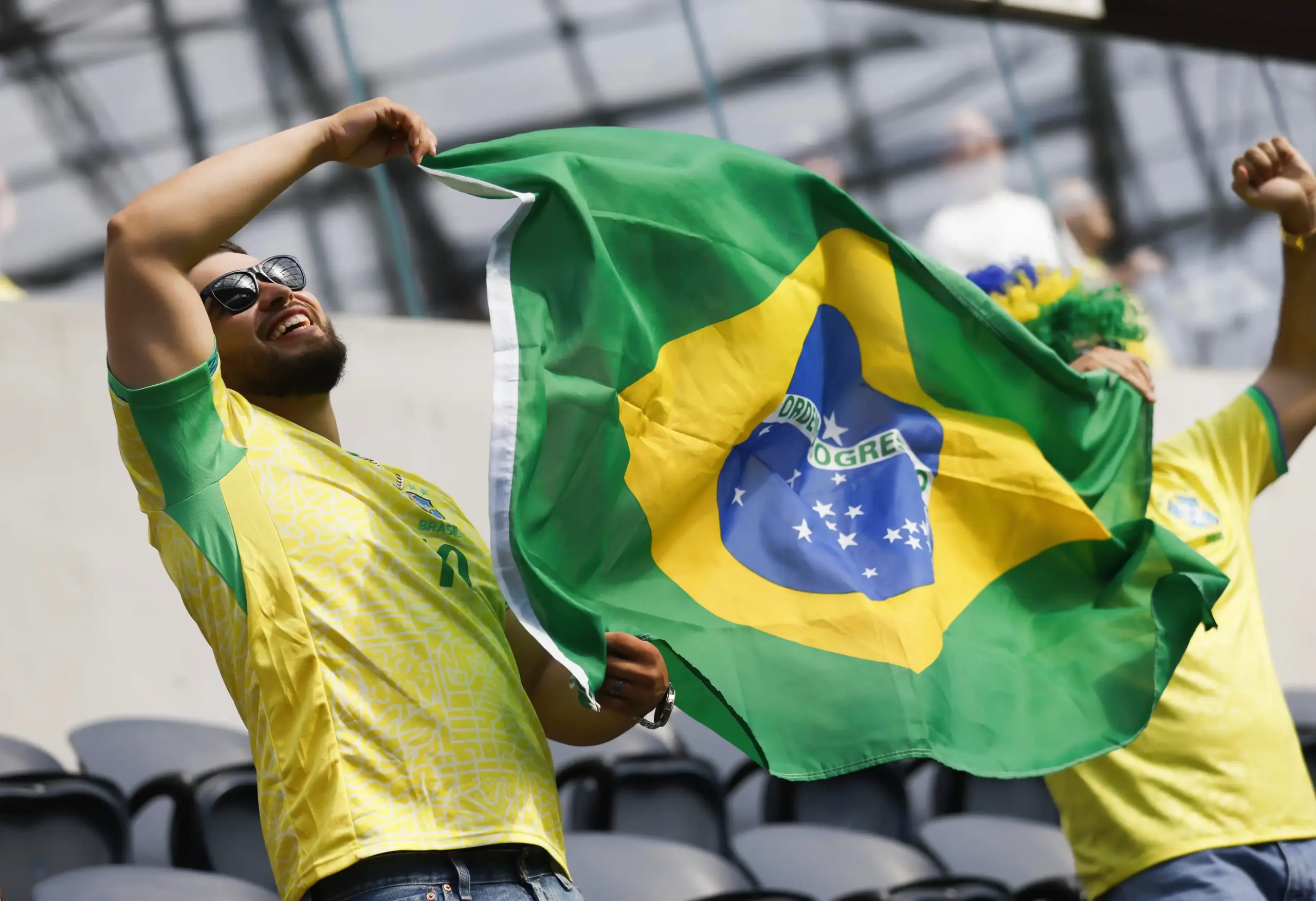 Lleno en Santa Clara para el partido entre Brasil y Colombia